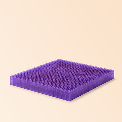 Double Seat Cushion in Purple