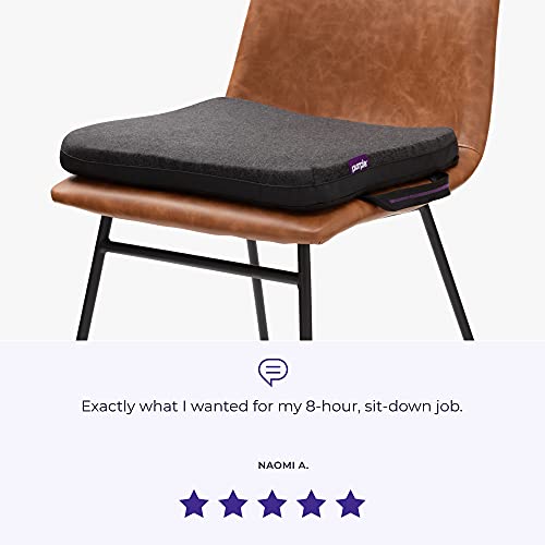 Purple Double Extra-Thick Seat Cushion