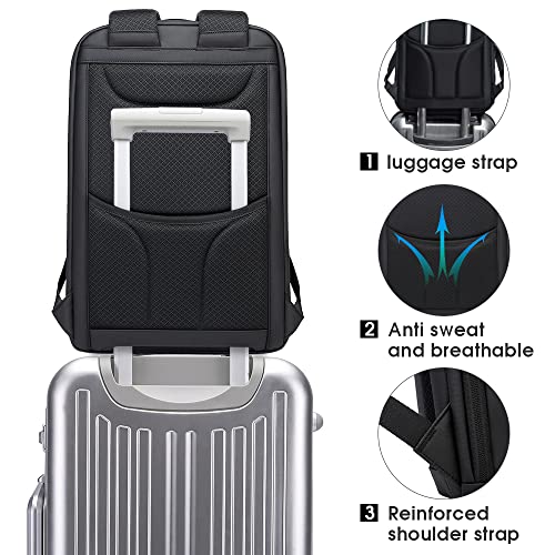 Smart Waterproof Backpack with USB Charging Port by Bange